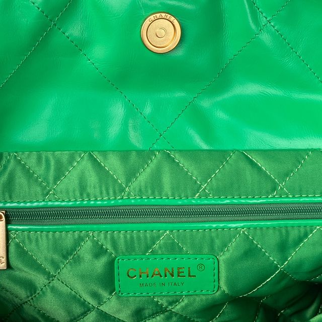 CC original calfskin 22 medium handbag AS3261 green