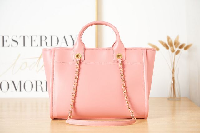 CC original calfskin small shopping bag AS3257 pink