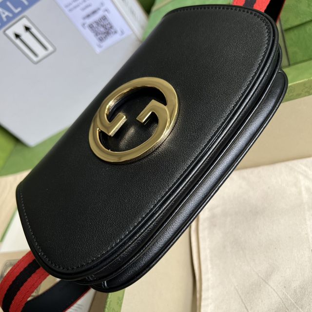 GG original calfskin blondie belt bag 703807 black