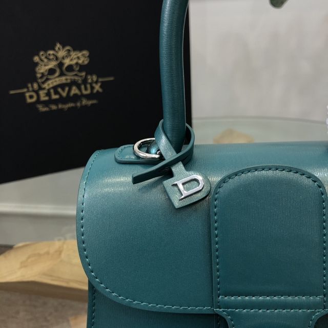 Delvaux original box calfskin brillant mini bag AA0406 green