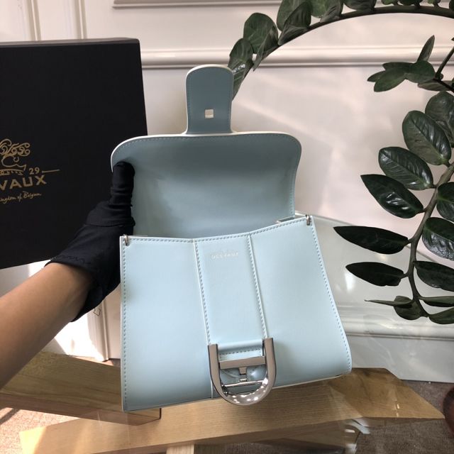 Delvaux original box calfskin brillant mini bag AA0406 light blue