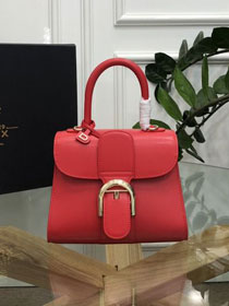 Delvaux original box calfskin brillant mini bag AA0406 red