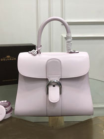 Delvaux original box calfskin brillant bag MM AA0555 pink