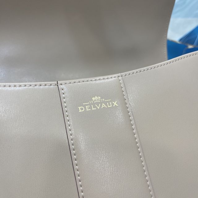 Delvaux original box calfskin brillant bag MM AA0555 sand