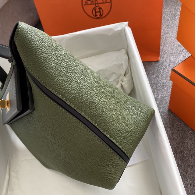 Hermes original togo leather kelly 2424 bag HH03699 canopee