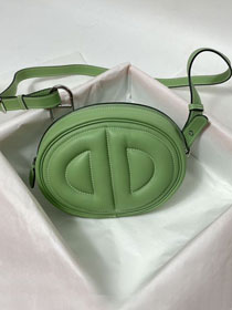 Hermes original swift leather roulis in-the-loop bag HR0019 vert criquet