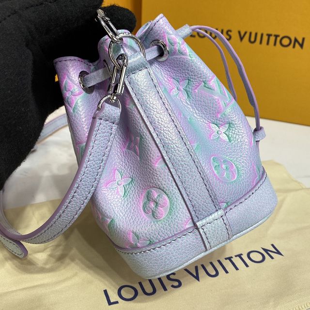 2023 Louis vuitton original calfskin nano noe M46291 blue