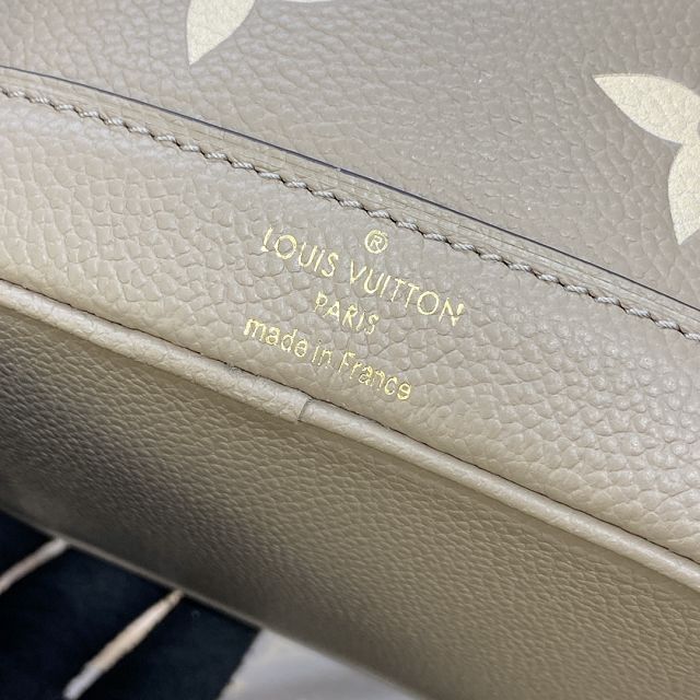 2023 Louis vuitton original calfskin nano noe M46291 grey