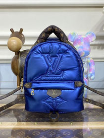2023 Louis vuitton original nylon palm springs mini backpack M21060 blue