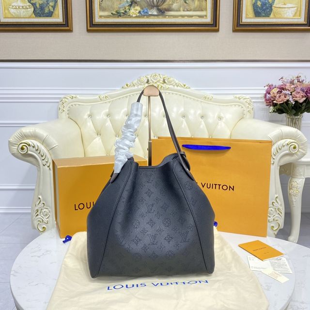 Louis vuitton original mahina leather hina mm M54354 black