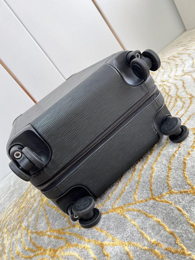 Louis vuitton original epi leather horizon 55 rolling luggage M20935 black
