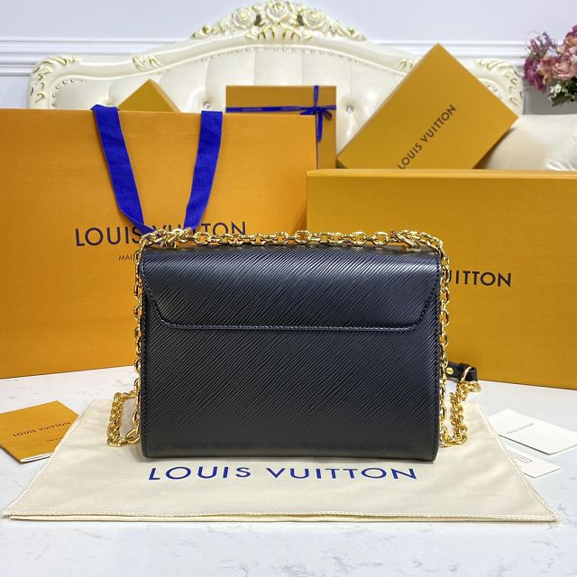 Louis vuitton original epi leather twist mm M59218 black