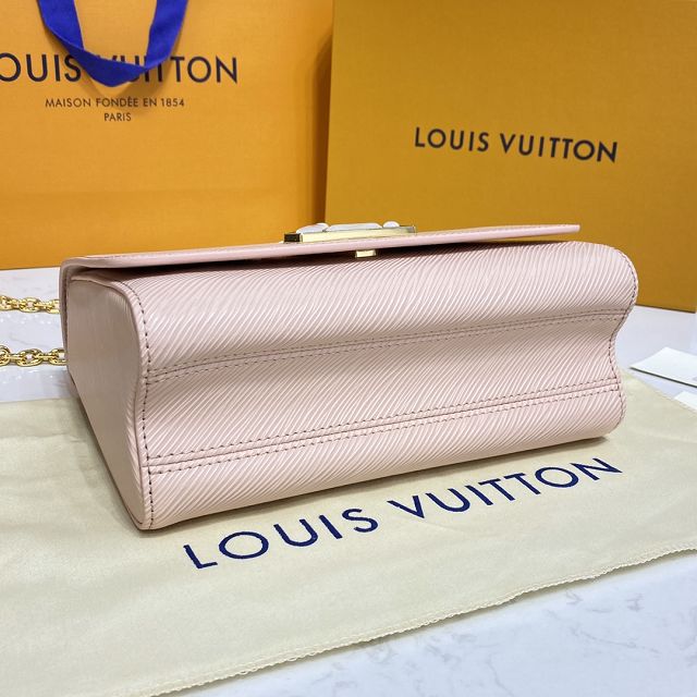 Louis vuitton original epi leather twist mm M59218 pink