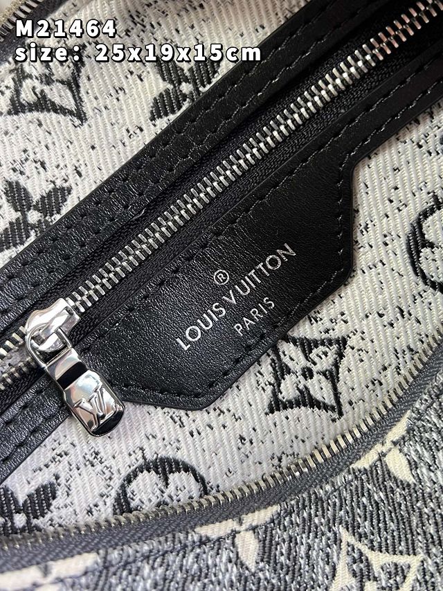 2023 Louis vuitton original denim speedy 25 M21464 grey