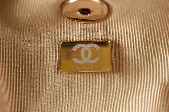 CC original lambskin mini backpack AS2908 light yellow