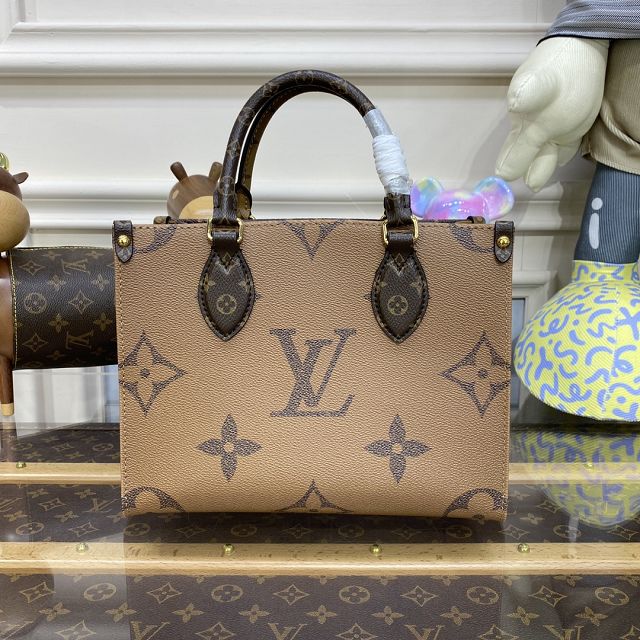 Louis vuitton original monogram canvas onthego pm M46373 