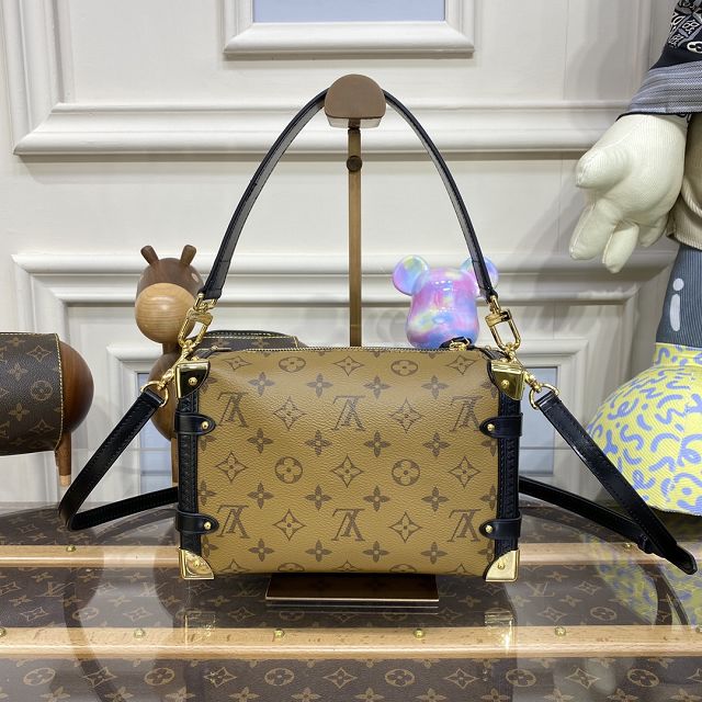 Louis vuitton original monogram reverse side trunk pm M46358