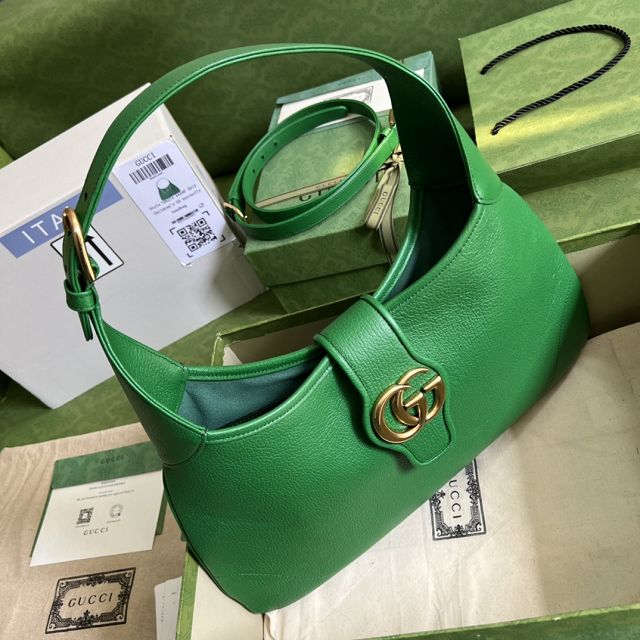 2023 GG original calfskin aphrodite medium shoulder bag 726274 green