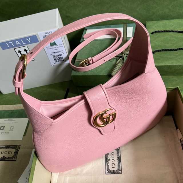 2023 GG original calfskin aphrodite medium shoulder bag 726274 pink