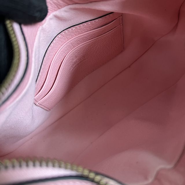 2023 GG original calfskin aphrodite small shoulder bag 731817 pink