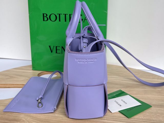 BV original lambskin mini arco tote bag 709337 wisteria