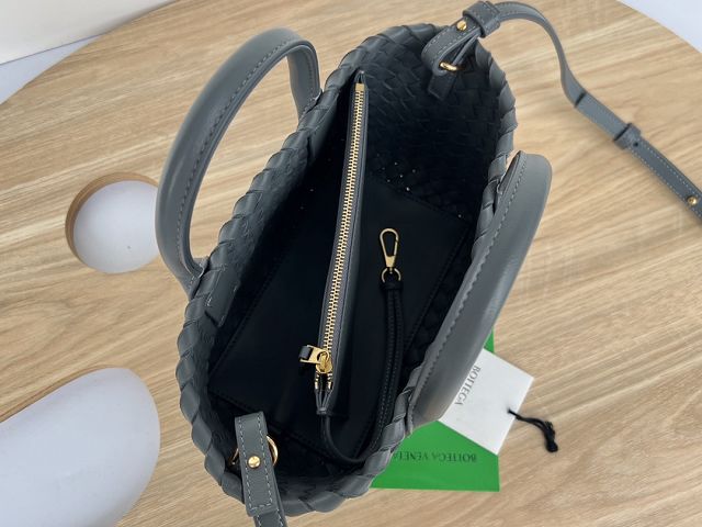 BV original lambskin mini cabat tote bag 709464 thunder