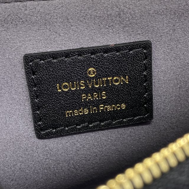 Louis vuitton original calfskin lexington pouch M82247 black