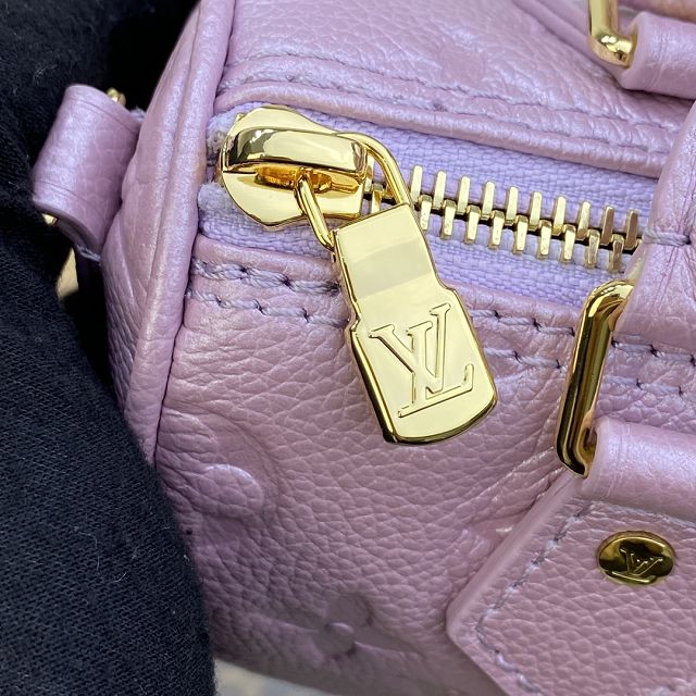 2023 Louis vuitton original calfskin nano speedy M82342 pink