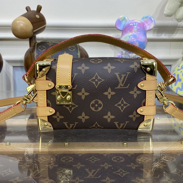 2023 Louis vuitton original monogram canvas mini side trunk M46815