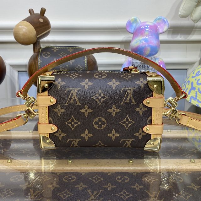 2023 Louis vuitton original monogram canvas mini side trunk M46815