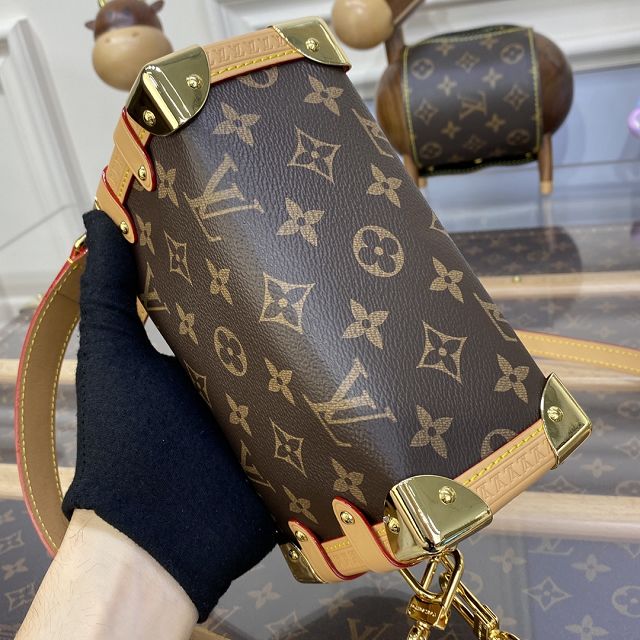 2023 Louis vuitton original monogram canvas mini side trunk M46815