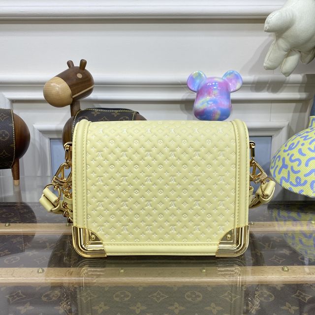 Louis vuitton original calfskin dauphine pm M22597 yellow