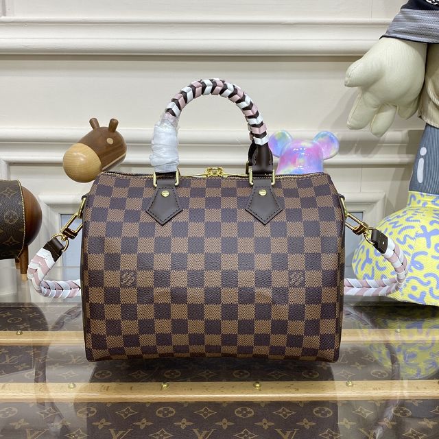 Louis vuitton original damier ebene speedy 25 N40450 