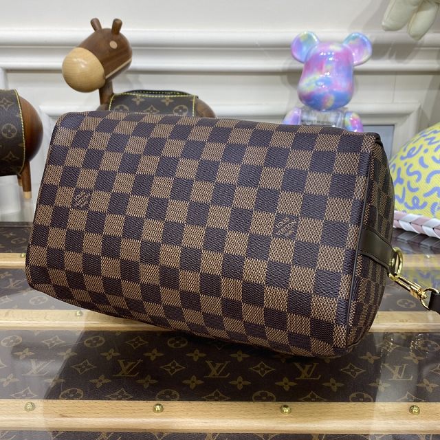 Louis vuitton original damier ebene speedy 25 N40450 