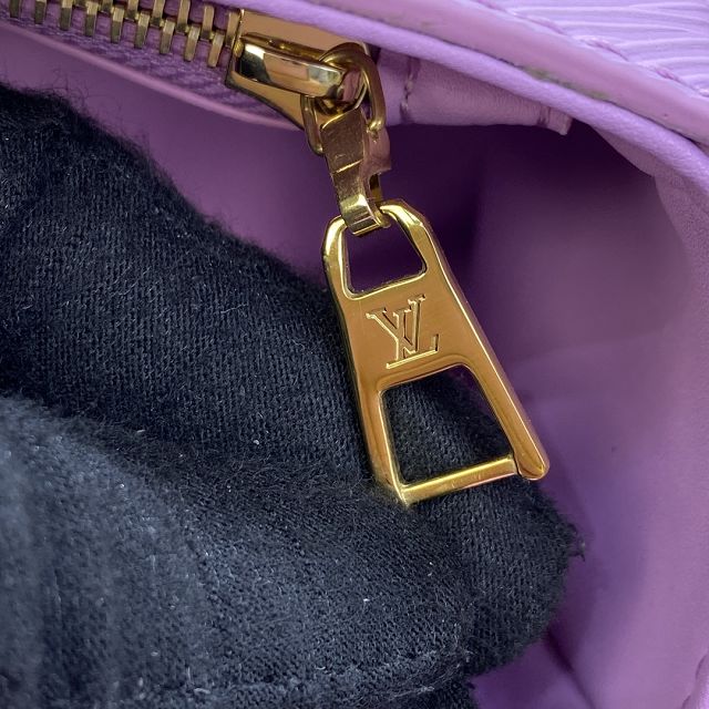 Louis vuitton original epi leather twist pm M22098 violet