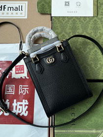 2023 GG original calfskin mini tote bag 739079 black