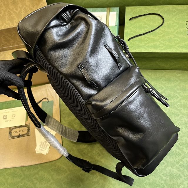 GG original calfskin backpack 725657 black