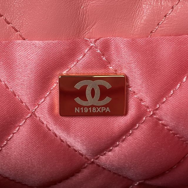 2023 CC original calfskin 22 mini handbag AS3980 pink
