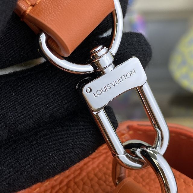 Louis vuitton original calfskin fastline wearable wallet M82085 orange