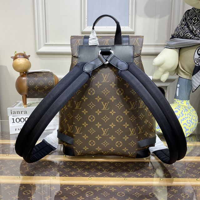 Louis vuitton original monogram canvas christopher backpack pm M46331 black