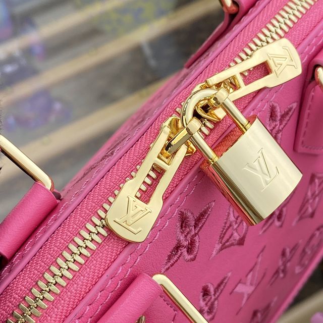 2023 Louis vuitton original calfskin alma BB M91606 pink