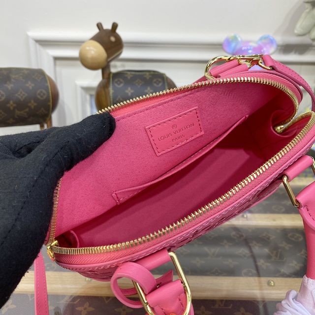 2023 Louis vuitton original calfskin alma BB M91606 pink