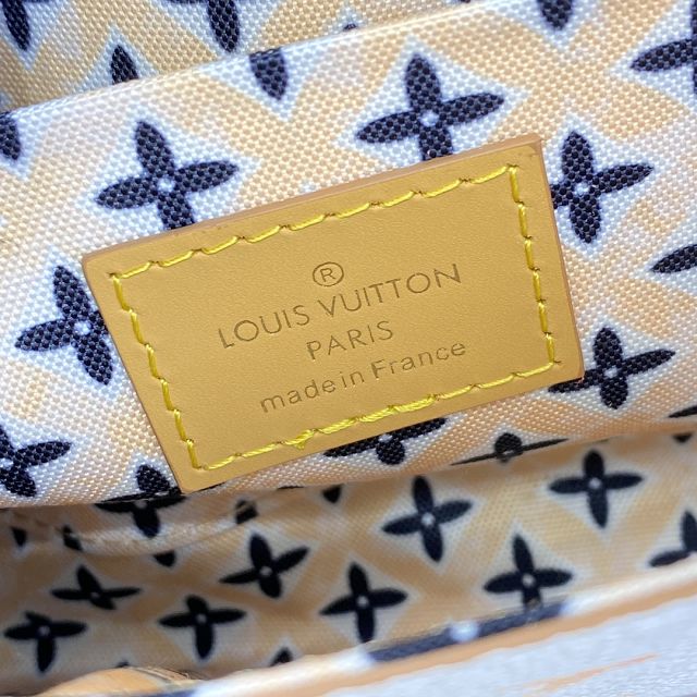 Louis vuitton original monogram canvas pochette felicie M82520 white