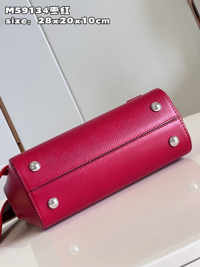 Louis vuitton original epi leather cluny BB handbag M59134 bordeaux