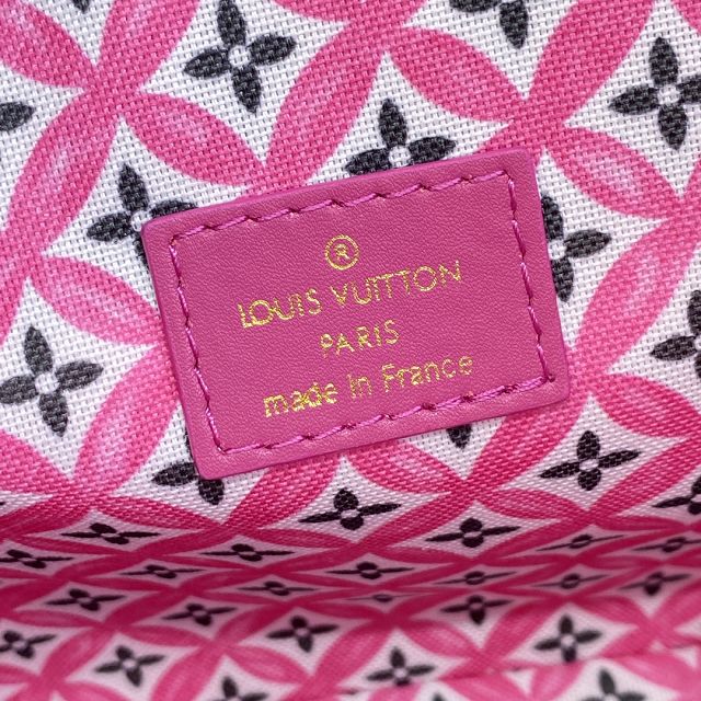 2023 Louis vuitton original monogram canvas pochette metis M23055 pink