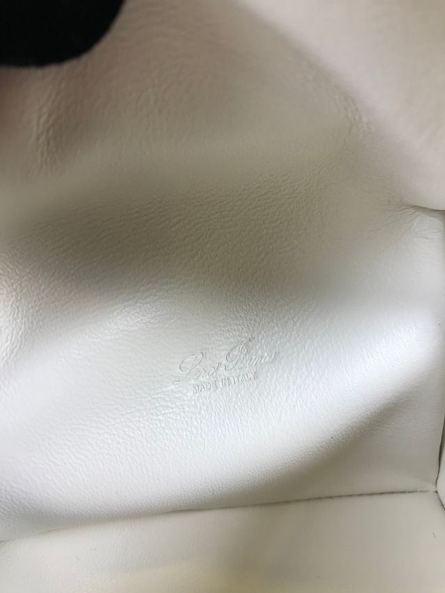 Loro Piana original calfskin extra pocket L11 case FAN4030 white
