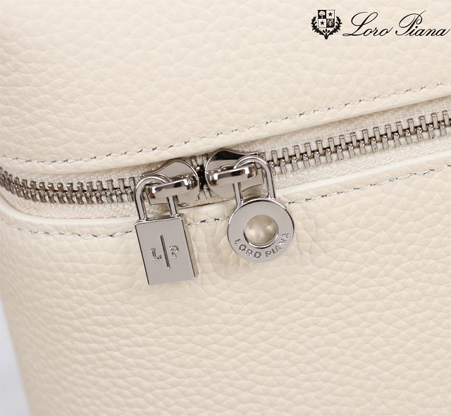 Loro Piana original calfskin extra pocket pouch L27 FAI8511 white