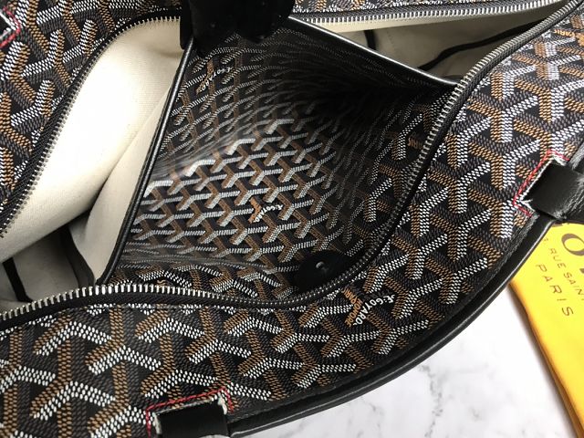 Goyard original canvas artois PM bag GY0002 black