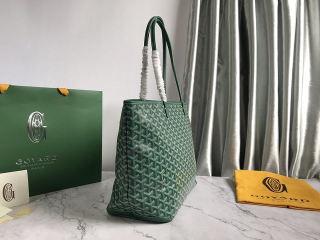 Goyard original canvas artois PM bag GY0002 green