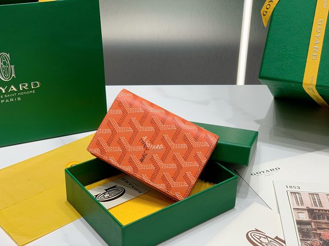 Goyard original canvas card holder GY0040